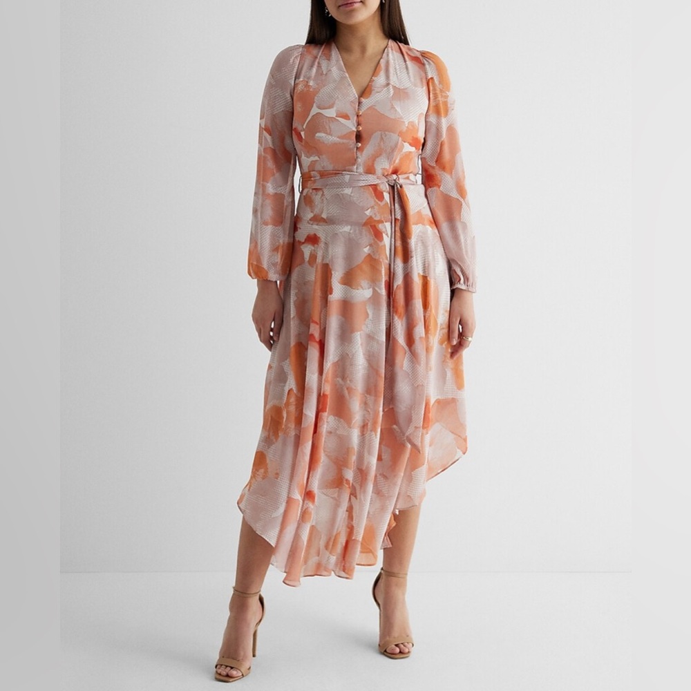 Express Floral Maxi Dress
